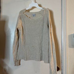 Columbia Sportswear White Knitted Sweater